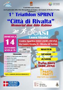 Locandina triathlon