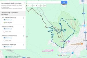 mappa interattiva percorsi