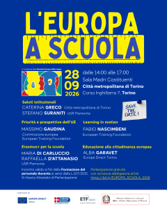 Europa a scuola 2026 28 settembre