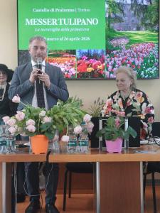 Saluto Suppo alla conferenza stampa Messer Tulipano