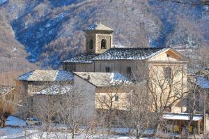 Abbazia di Novalesa inverno