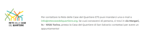 Volantino case del quartiere