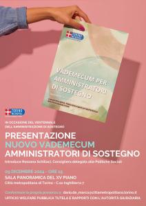 Presentazione nuovo vademecum per amministratori di sostegno, Tribunale di Torino