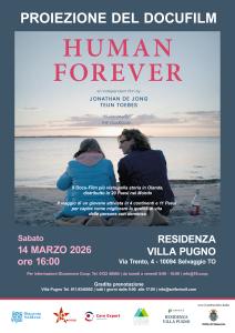 Giaveno, Proiezione del docufilm Human forever sabato 14 marzo ore 16 Residenza Villa Pugno