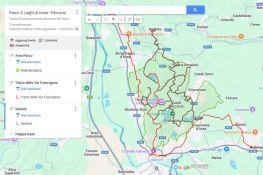 Mappa interattiva sentieri