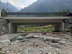 ponte Provinciale 48 km 5+650 Piamprato dopo lavori 10 luglio 2026