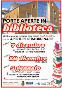 Porte aperte alla biblioteca