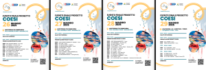 programma orario dell'intervento delle scuole partecipanti al progetto coesi nel giorno 26 maggio