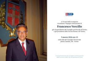 Ricordo Francesco Vercillo 9 marzo 2026