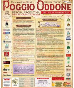 Locandina rievocazione storica Poggio Oddone 