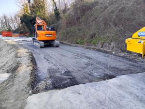 ripristino Provinciale 104 a Lauriano 2