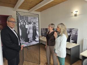 un momento della inaugurazione a sestriere