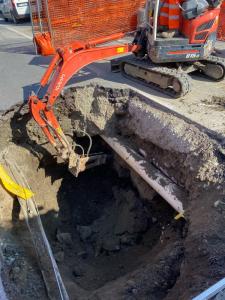 Sopralluogo voragine sp 23 villar perosa