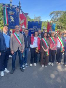 gli amministratori alla marcia della pace di Torino