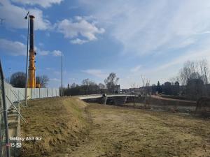 varo travi nuovo ponte sul Ceronda a Venaria
