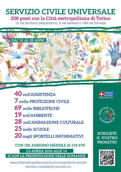 Locandina servizio civile