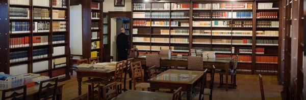 La biblioteca dell'Abbazia di Novalesa