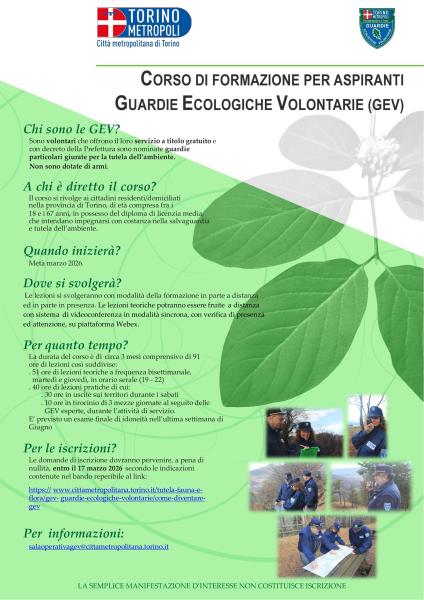 corso GEV 2026