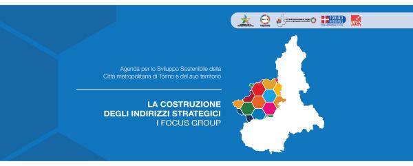 logo dell'Agenda metropolitana e titolo: la costruzione degli indirizzi strategici. I focus group