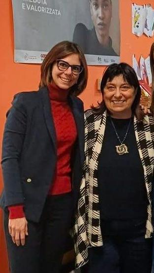 Anna Maria Zucca con Rossana Schillaci