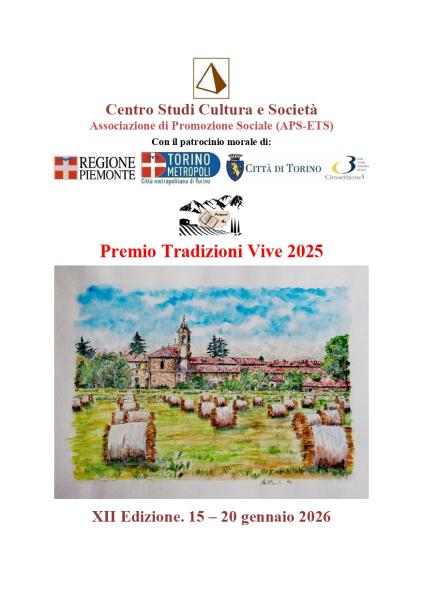 Locandina della premiazione