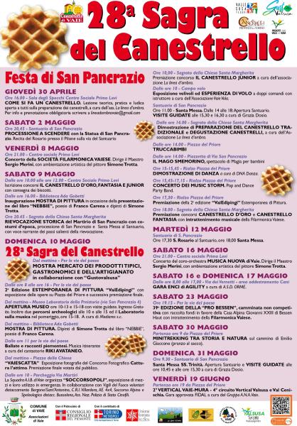 Locandina Sagra del canastrello