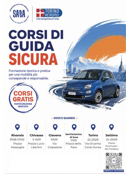 Locandina guida sicura