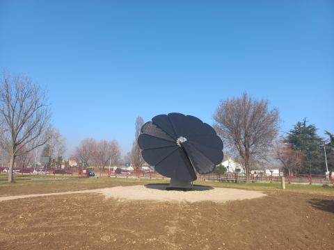 un laboratorio all'aperto 