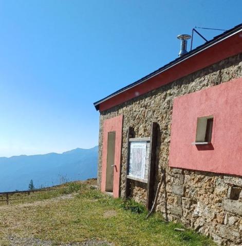 Il rifugio alpino la Riposa