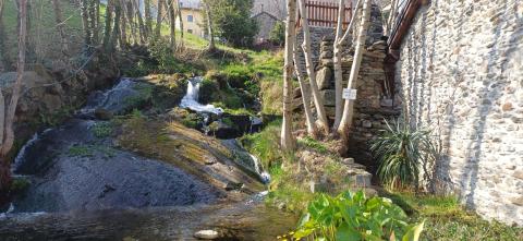 Scorcio dell'incubatoio ittico di Quincinetto