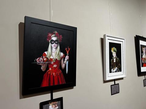 Una singolare mostra a palazzo D'Oria di Ciriè