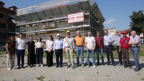 #PNRR Avvio del cantiere per il recupero dell'ex Cinecittà di Chivasso