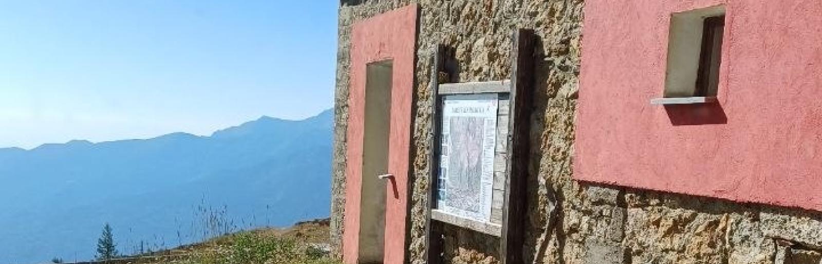 Il rifugio alpino la Riposa
