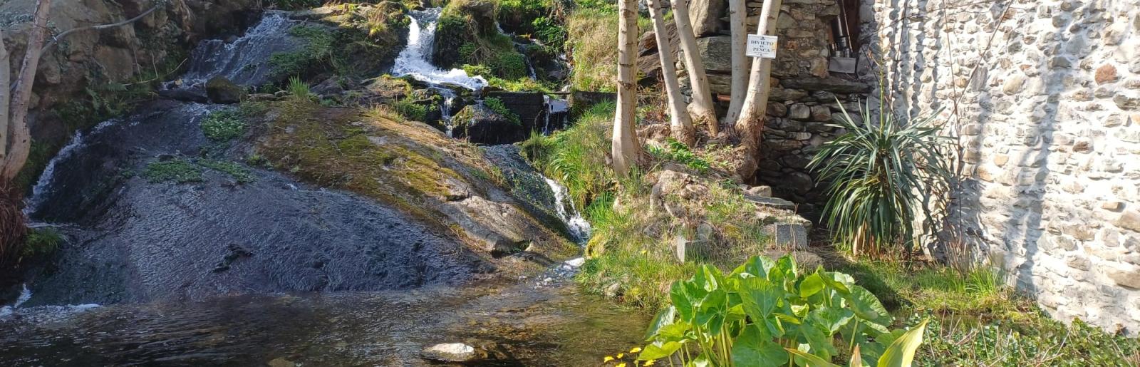 Scorcio dell'incubatoio ittico di Quincinetto